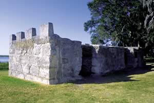 Remnants of Fort Frederica remain for visitors to see on St. Simons Island. Photo by Richard T. Bryant. Email richard_t_bryant@mindspring.com.