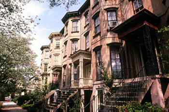 Homes in the Savannah Historic District.