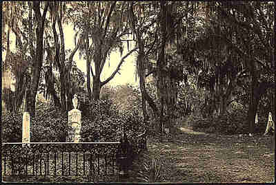 Bonaventure cemetery in Savannah, 1865, George Barnard.