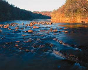 Shoals at Sprewell Bluff State Park. Photo by Richard T. Bryant. Email richard_t_bryant@mindspring.com