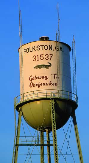 There are people in Folkston who welcome the mining as a boost to the local economy, but leaders on the state and national level have voiced serious concern about the proposed mining operation and how it might harm the swamp. Photo by Richard T. Bryant. Email richard_t_bryant@mindspring.com