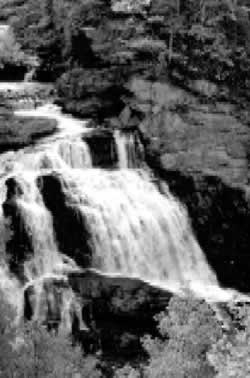 Cullasaja Falls in Macon County